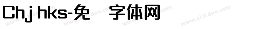 Chj hks字体转换